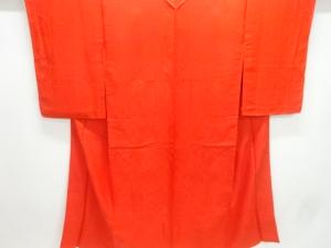 アンティーク　桐・牡丹模様織出し長襦袢